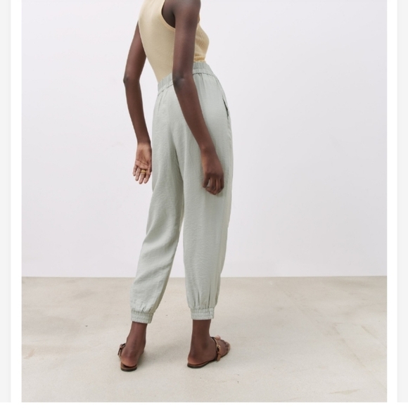 ZARA Rustic light khaki joggers - Picture 12 of 12